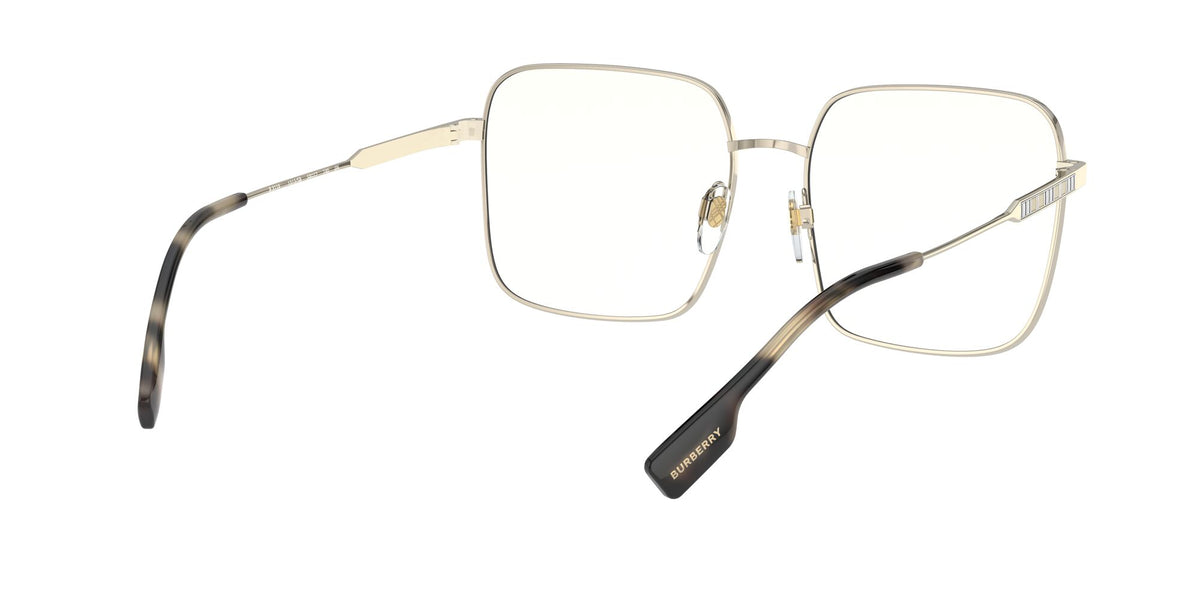 BE 3119 Burberry Jude Light Gold / Clear + Blue Light Filter S99 58 58 / Polyamide / Steel / Metal
