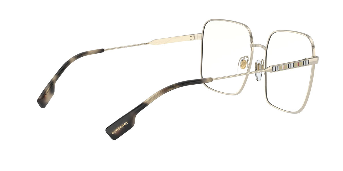 BE 3119 Burberry Jude Light Gold / Clear + Blue Light Filter S99 58 58 / Polyamide / Steel / Metal
