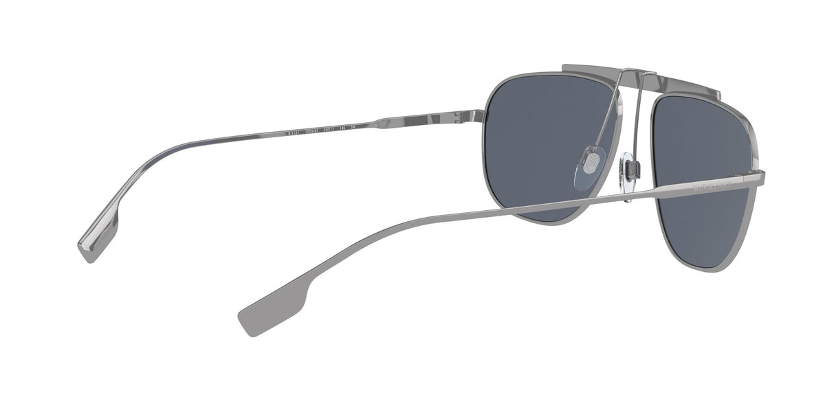 Burberry BE 3121 Gunmetal / Blue 59 / Plastic / Metal