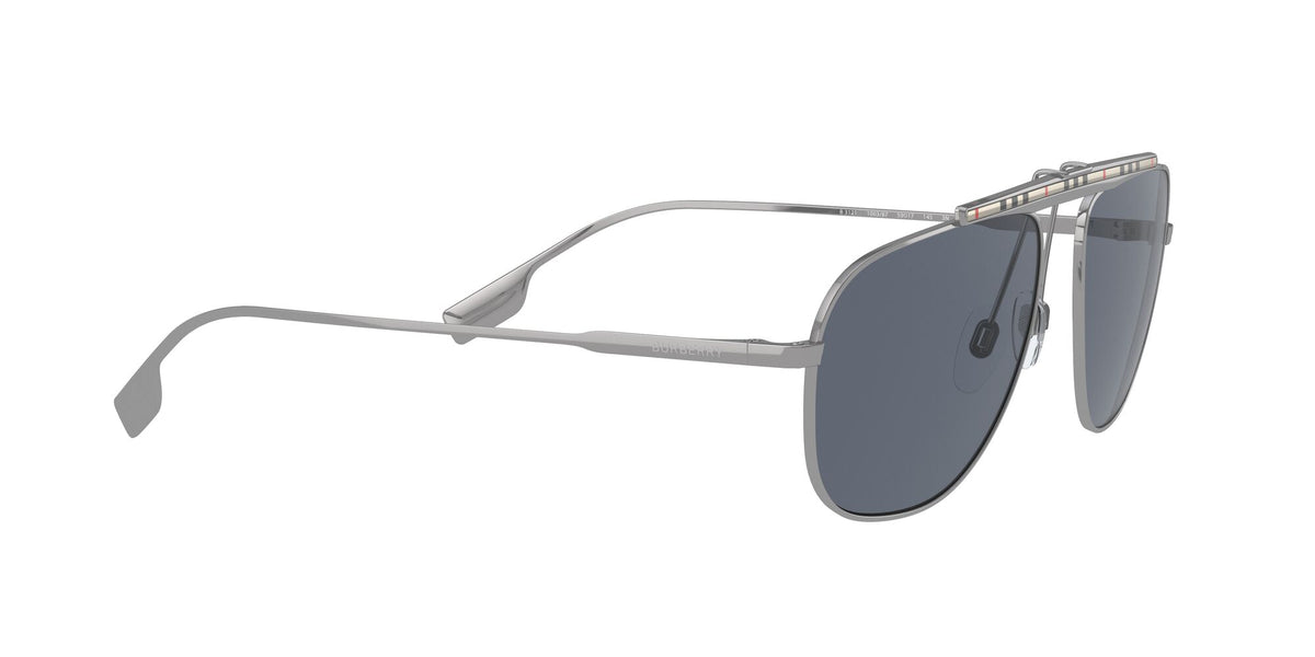 Burberry BE 3121 Gunmetal / Blue 59 / Plastic / Metal