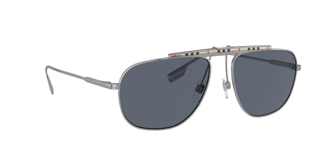 Burberry BE 3121 Gunmetal / Blue 59 / Plastic / Metal
