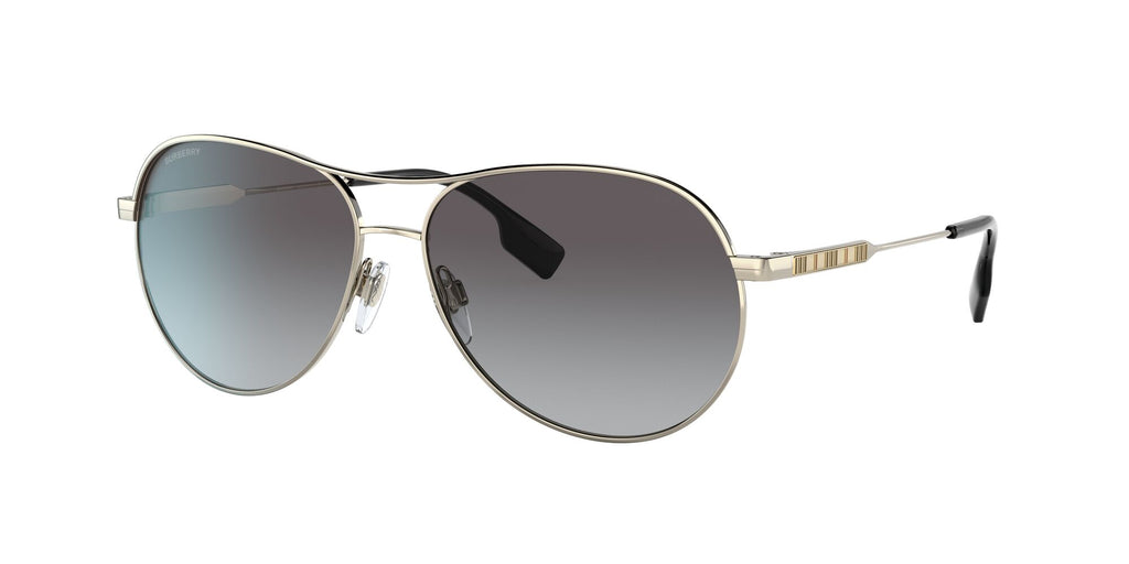 Burberry BE 3122 Light Gold / Grey Gradient 59 / Plastic / Metal