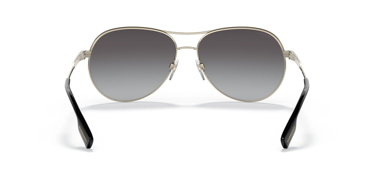 Burberry BE 3122 Light Gold / Grey Gradient 59 / Plastic / Metal
