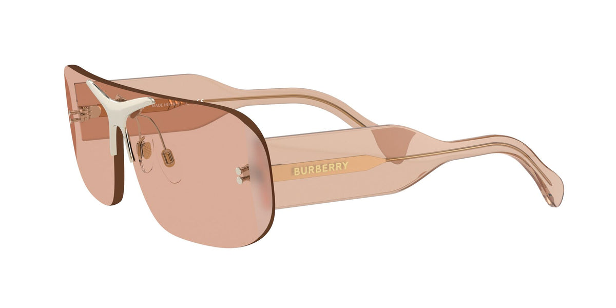 Burberry BE 3123 Transparent Peach / Pink 60 / Plastic