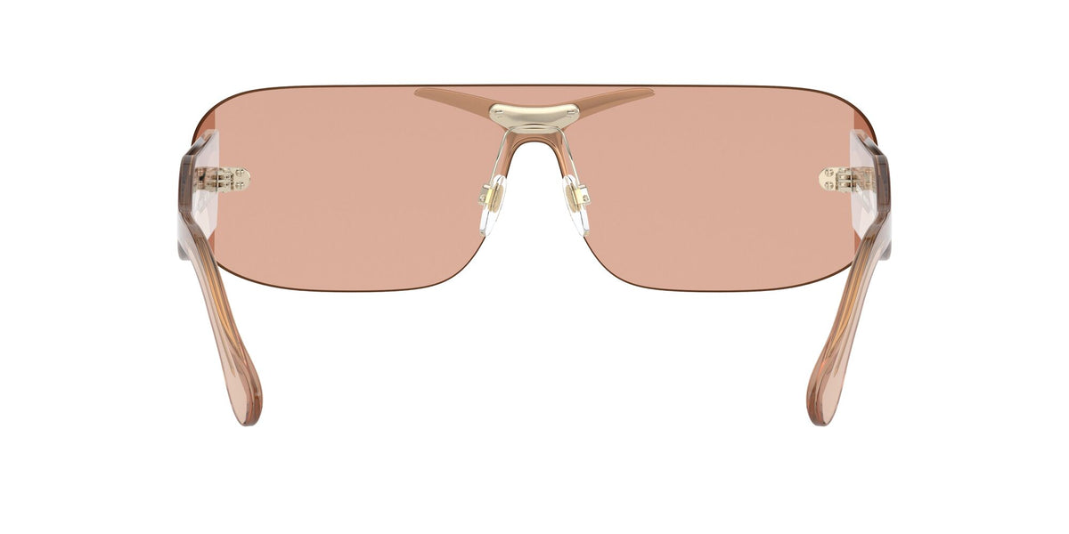 Burberry BE 3123 Transparent Peach / Pink 60 / Plastic