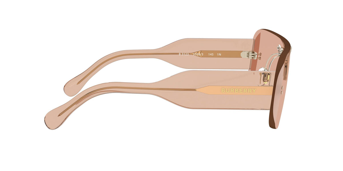 Burberry BE 3123 Transparent Peach / Pink 60 / Plastic