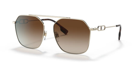 Burberry BE 3124 Light Gold / Brown Gradient 57 / Plastic / Metal