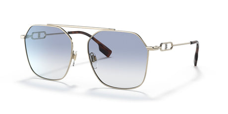 Burberry BE 3124 Light Gold / Clear Gradient Light Blue 57 / Plastic / Metal