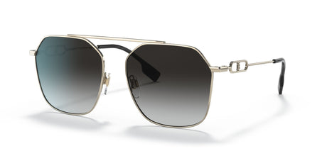 Burberry BE 3124 Light Gold / Grey Gradient 57 / Plastic / Metal