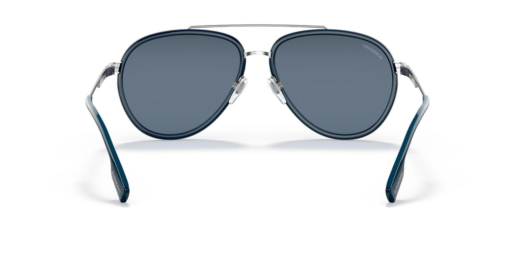 Burberry BE 3125 Gunmetal / Dark Blue 59 / Plastic / Metal