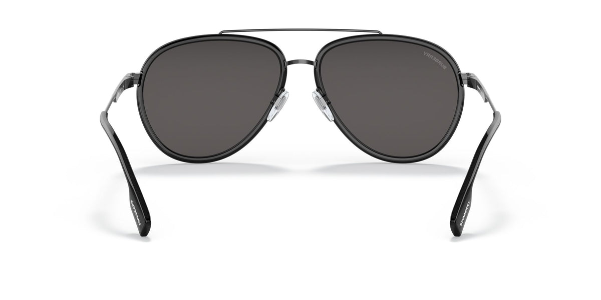 Burberry BE 3125 Black / Dark Grigio 59 / Plastic / Metal