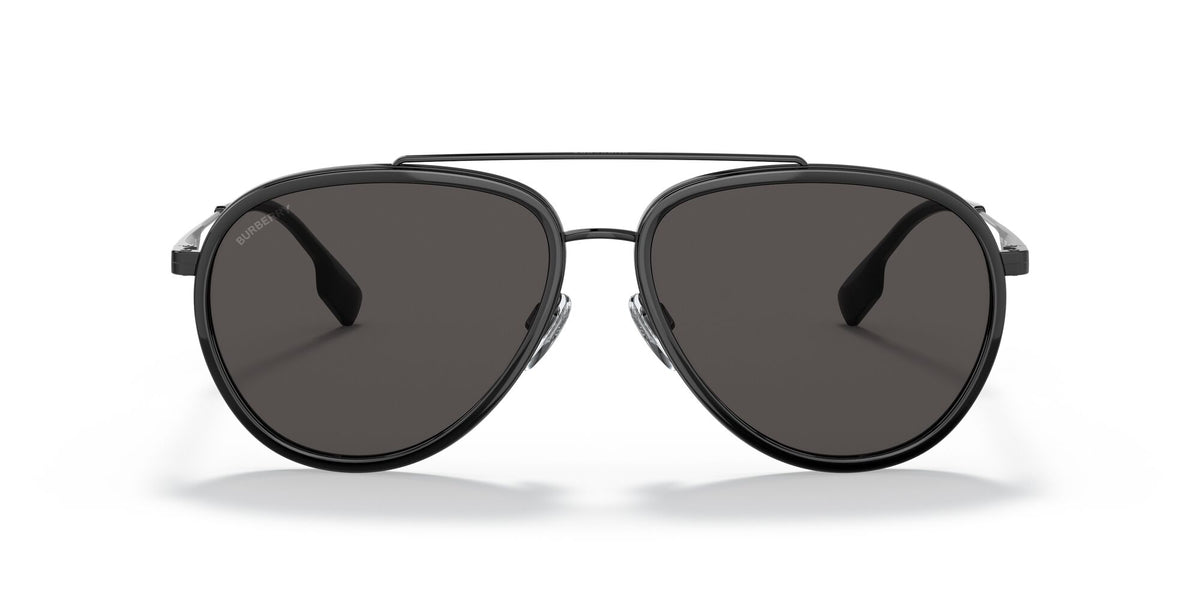 Burberry BE 3125 Black / Dark Grigio 59 / Plastic / Metal