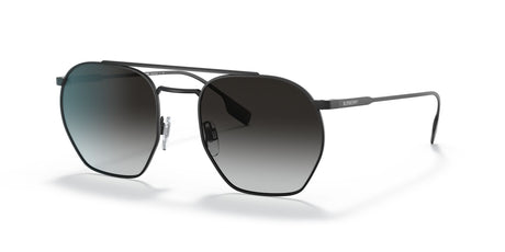 Burberry BE 3126 Black / Grey Gradient 53 / Plastic / Metal