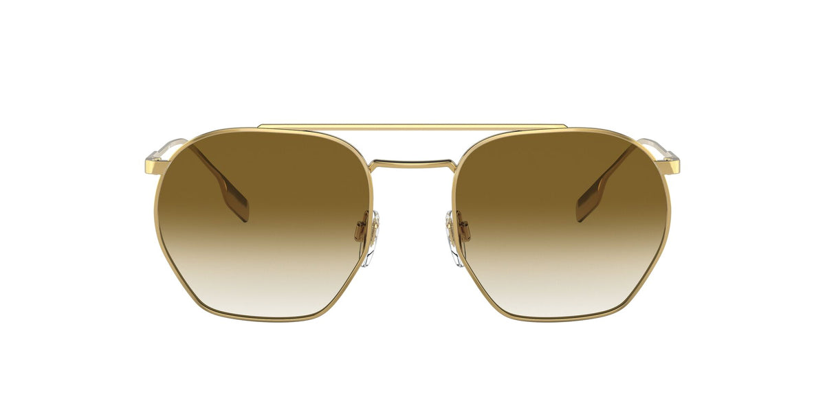 Burberry BE 3126 Gold / Green Gradient 53 / Plastic / Metal