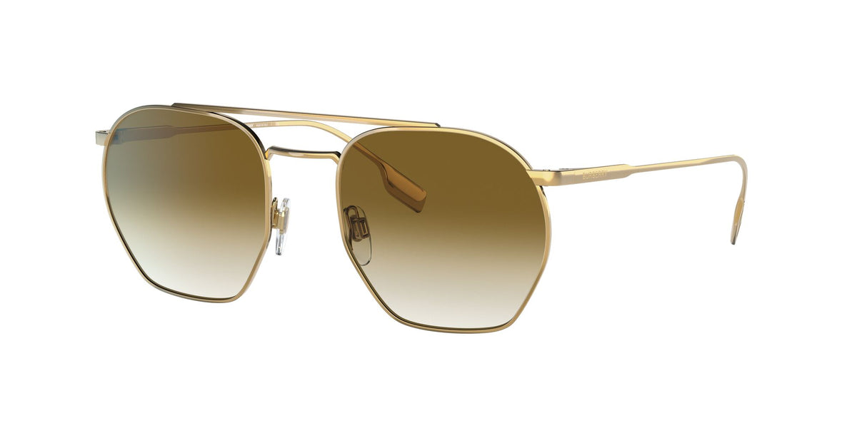 Burberry BE 3126 Gold / Green Gradient 53 / Plastic / Metal