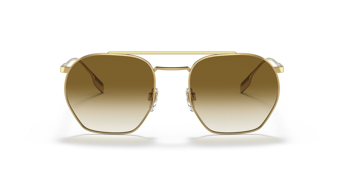Burberry BE 3126 Gold / Green Gradient 53 / Plastic / Metal
