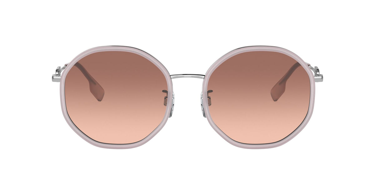 Burberry BE 3127D Pink / Pink Gradient Dark Brown 57 / Plastic / Metal