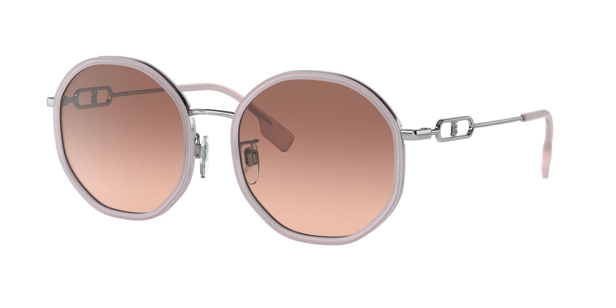 Burberry BE 3127D Pink / Pink Gradient Dark Brown 57 / Plastic / Metal