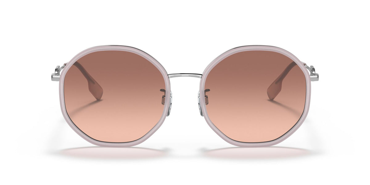 Burberry BE 3127D Pink / Pink Gradient Dark Brown 57 / Plastic / Metal