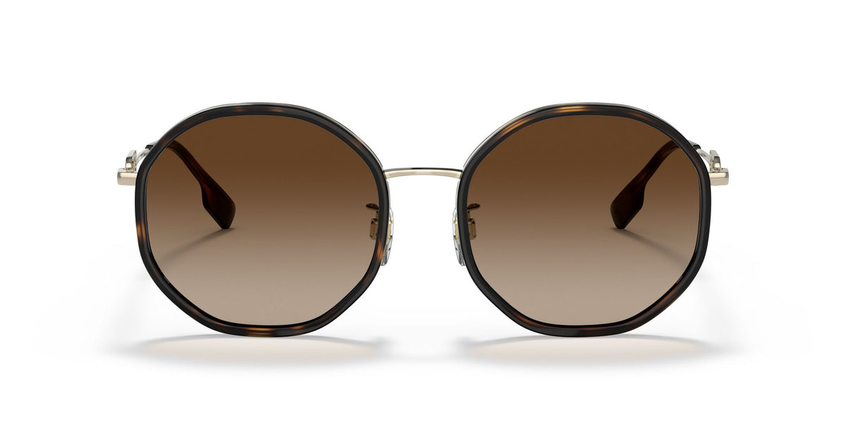 Burberry BE 3127D Dark Havana / Brown Gradient 57 / Plastic / Metal