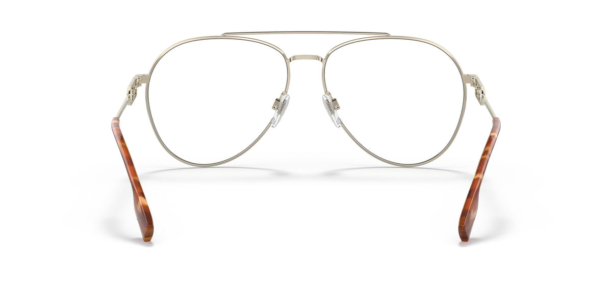 Burberry BE 3128 Light Gold / Clear+Blue Light Filter 58 / Plastic / Metal