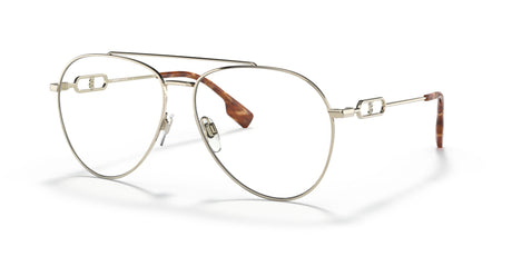 Burberry BE 3128 Light Gold / Clear+Blue Light Filter 58 / Plastic / Metal