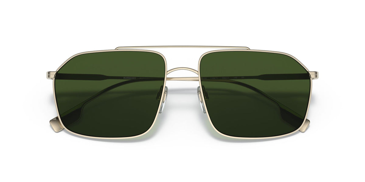 Burberry BE 3130 Light Gold / Dark Green 59 / Plastic / Metal