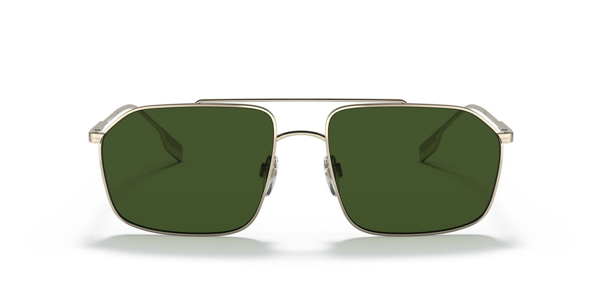 Burberry BE 3130 Light Gold / Dark Green 59 / Plastic / Metal