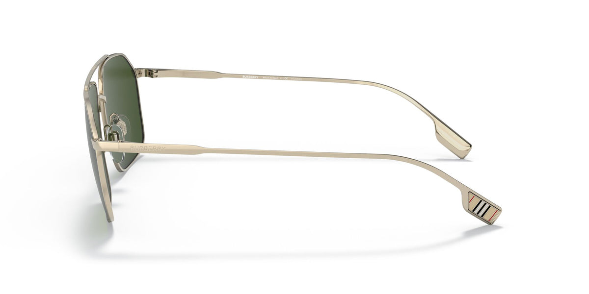 Burberry BE 3130 Light Gold / Dark Green 59 / Plastic / Metal
