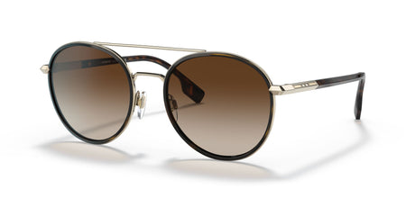 Burberry BE 3131 Light Gold / Brown Gradient 55 / Plastic / Metal