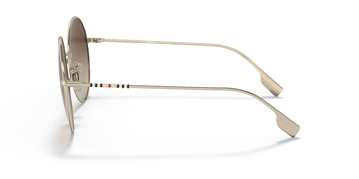 Burberry BE 3132 Light Gold / Gradient Brown 58 / Plastic / Metal
