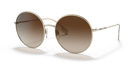 Burberry BE 3132 Light Gold / Gradient Brown 58 / Plastic / Metal