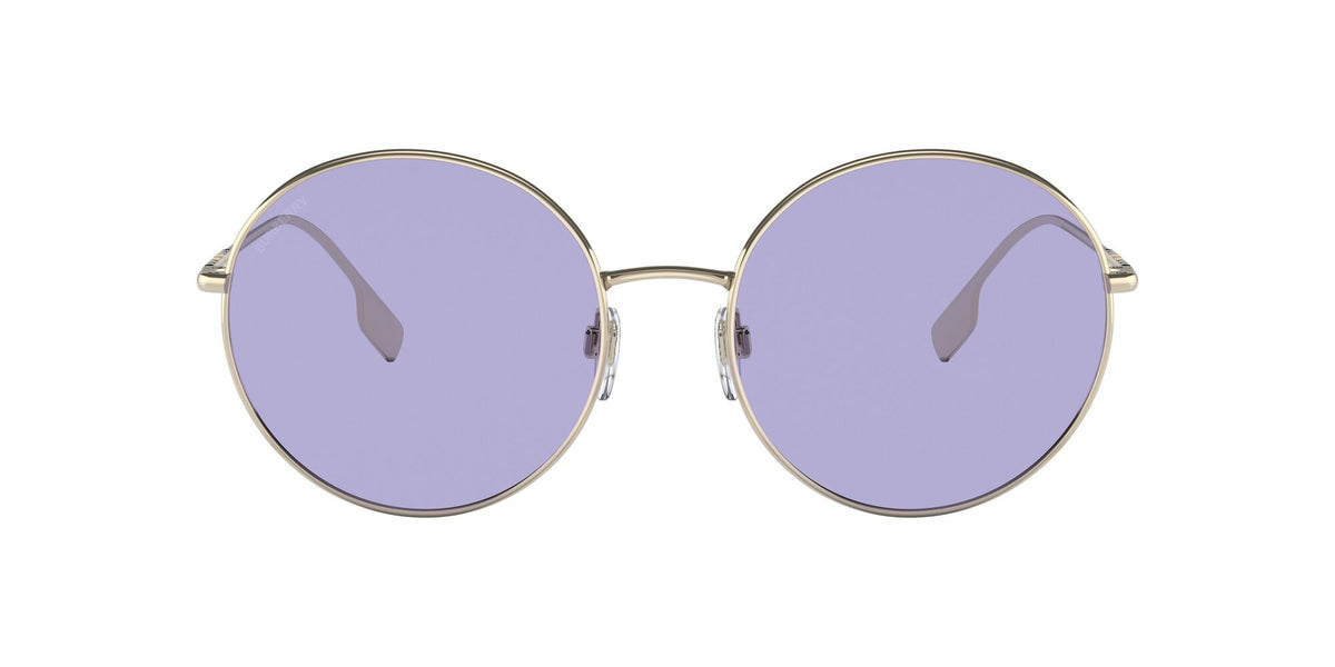 Burberry BE 3132 Light Gold / Violet 58 / Plastic / Metal
