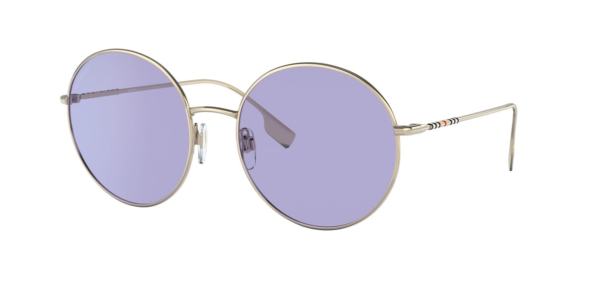 Burberry BE 3132 Light Gold / Violet 58 / Plastic / Metal
