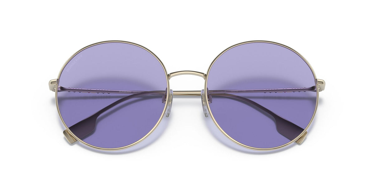 Burberry BE 3132 Light Gold / Violet 58 / Plastic / Metal