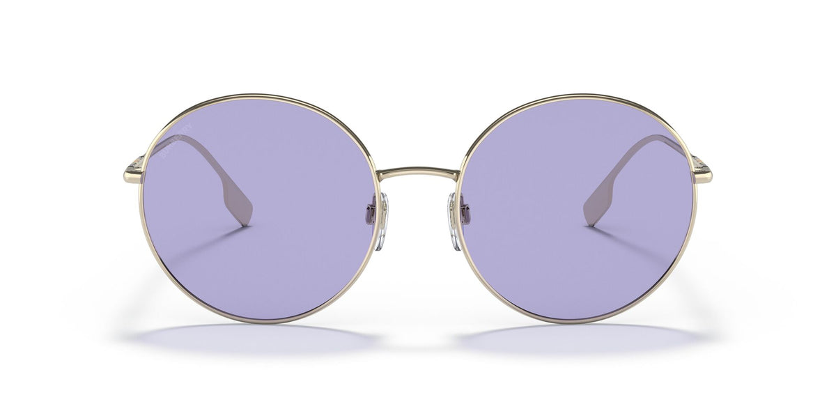 Burberry BE 3132 Light Gold / Violet 58 / Plastic / Metal
