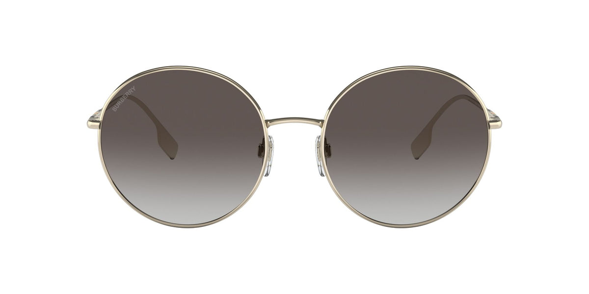 Burberry Pippa 0BE3132 11098G 58 Light Gold / Gradient Grey 58 / Plastic / Metal