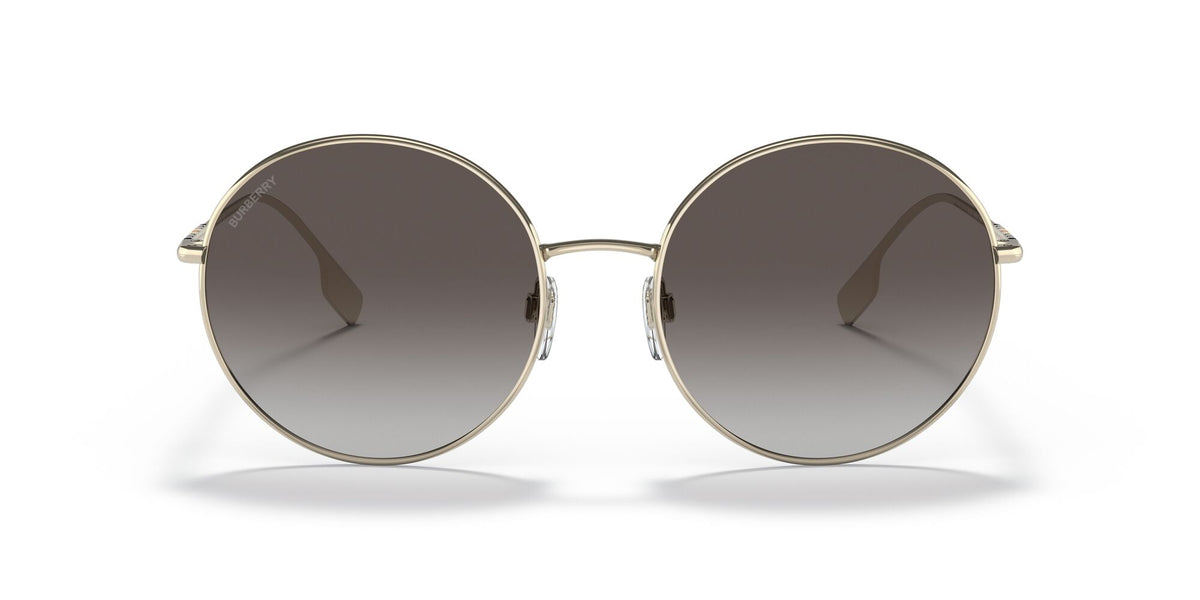 Burberry Pippa 0BE3132 11098G 58 Light Gold / Gradient Grey 58 / Plastic / Metal