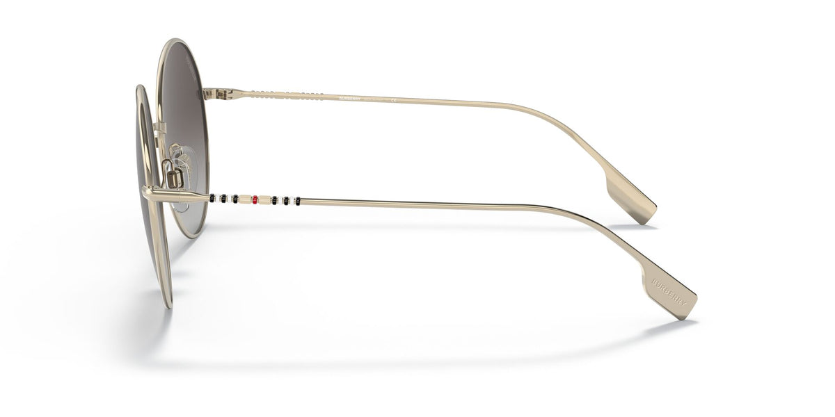 Burberry Pippa 0BE3132 11098G 58 Light Gold / Gradient Grey 58 / Plastic / Metal
