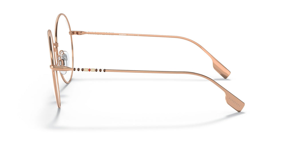 Burberry BE 3132 Rose Gold / Clear Blue Light Filter 58 / Plastic / Metal