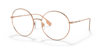 Burberry BE 3132 Rose Gold / Clear Blue Light Filter 58 / Plastic / Metal