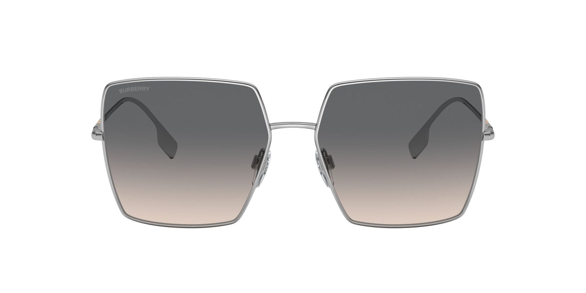 BE 3133 Burberry Daphne Silver / Light Brown Gradient Grey 58 58 / Polyamide / Metal / Metal
