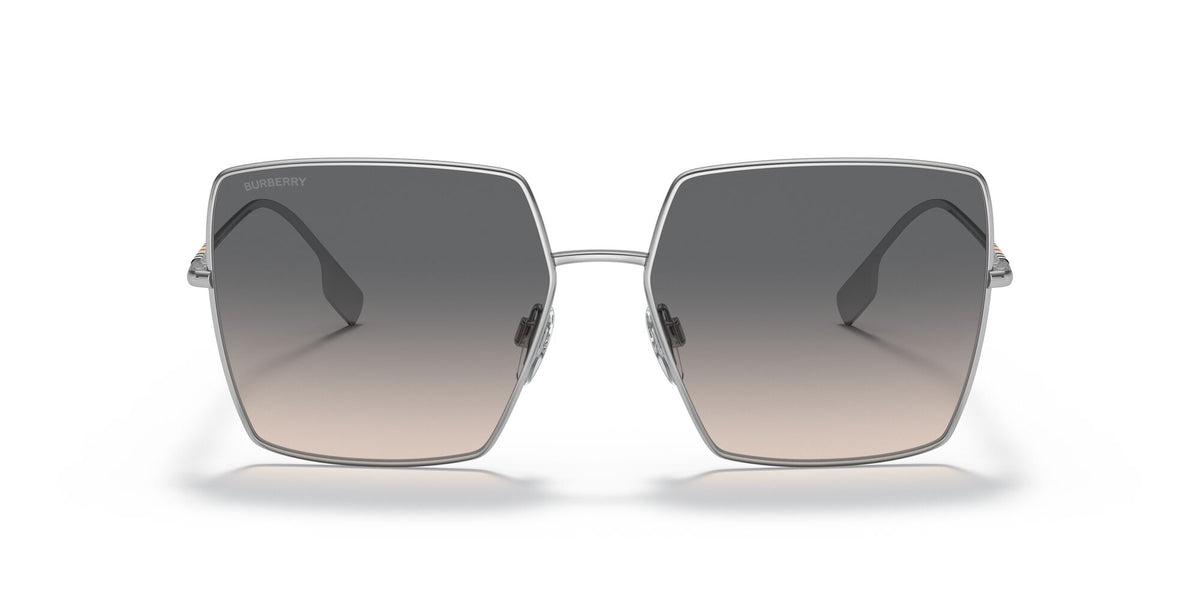 BE 3133 Burberry Daphne Silver / Light Brown Gradient Grey 58 58 / Polyamide / Metal / Metal