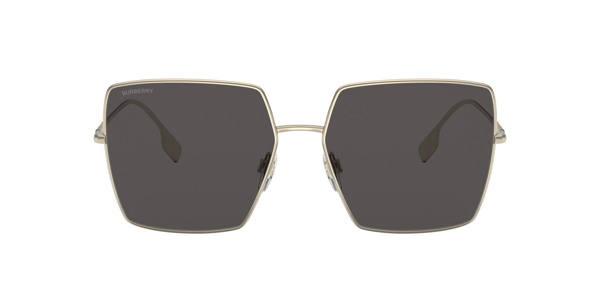 Burberry Daphne 0BE3133 110987 58 Light Gold / Dark Grey 58 / Plastic / Metal