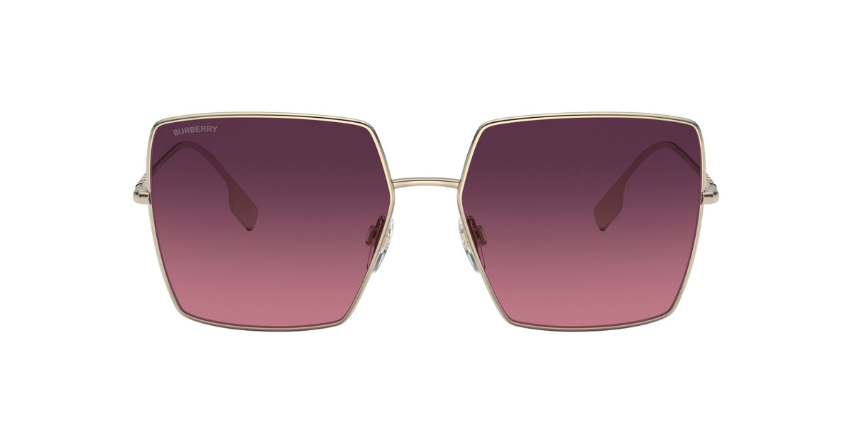 BE 3133 Burberry Daphne Light Gold 
Rose Gradient Polarised 58 58 
Cr39 
Metal 
Metal