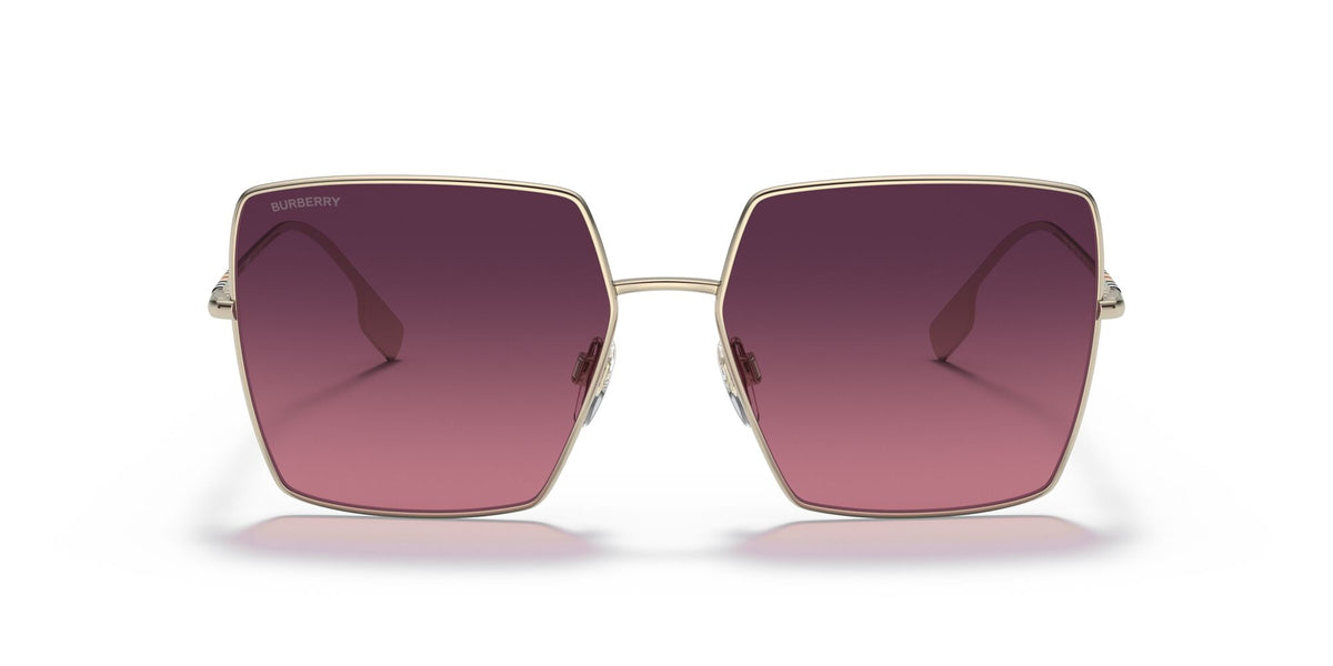 BE 3133 Burberry Daphne Light Gold 
Rose Gradient Polarised 58 58 
Cr39 
Metal 
Metal