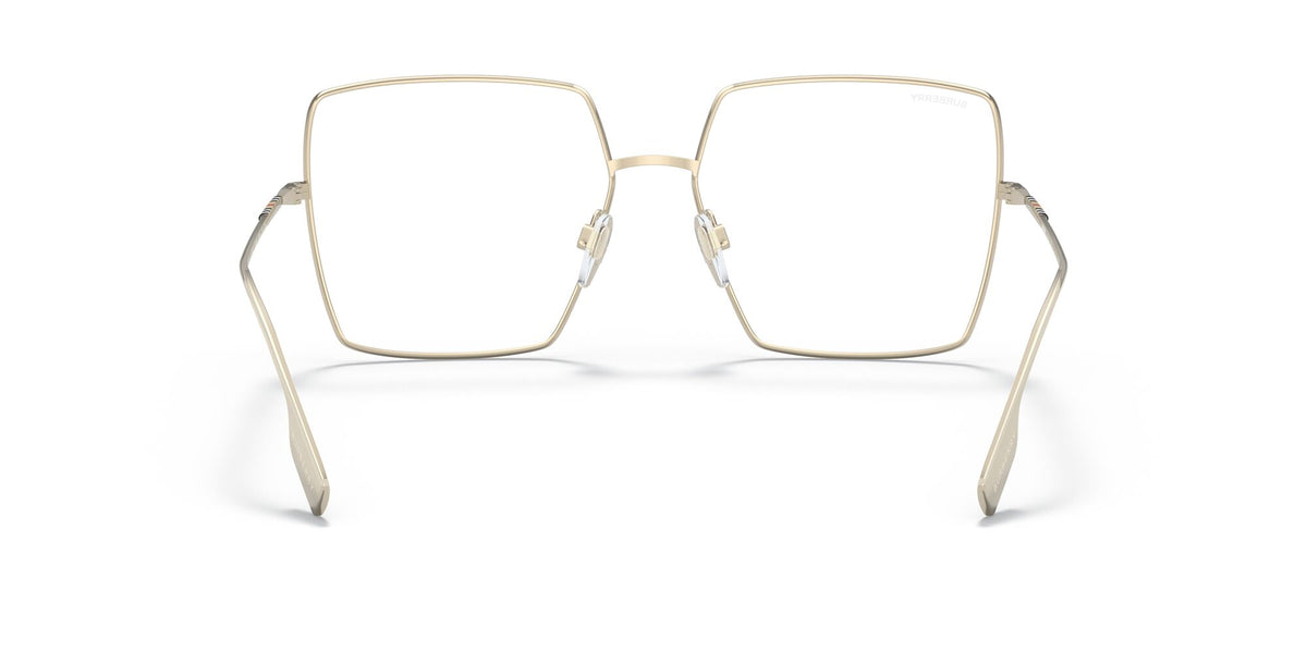 Burberry BE 3133 Light Gold / Clear Blue Light Filter 58 / Plastic / Metal
