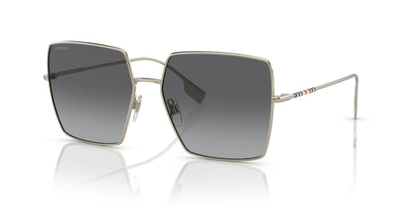 Burberry Daphne 0BE3133 1109T3 58 Light Gold 
Polarised Grey Gradient 58 
Cr39 
Metal 
Metal
