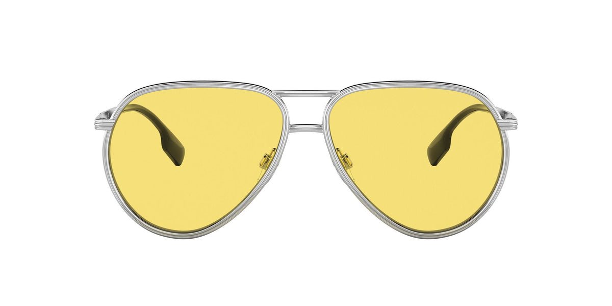 Burberry BE 3135 Silver / Yellow 59 / Plastic / Metal