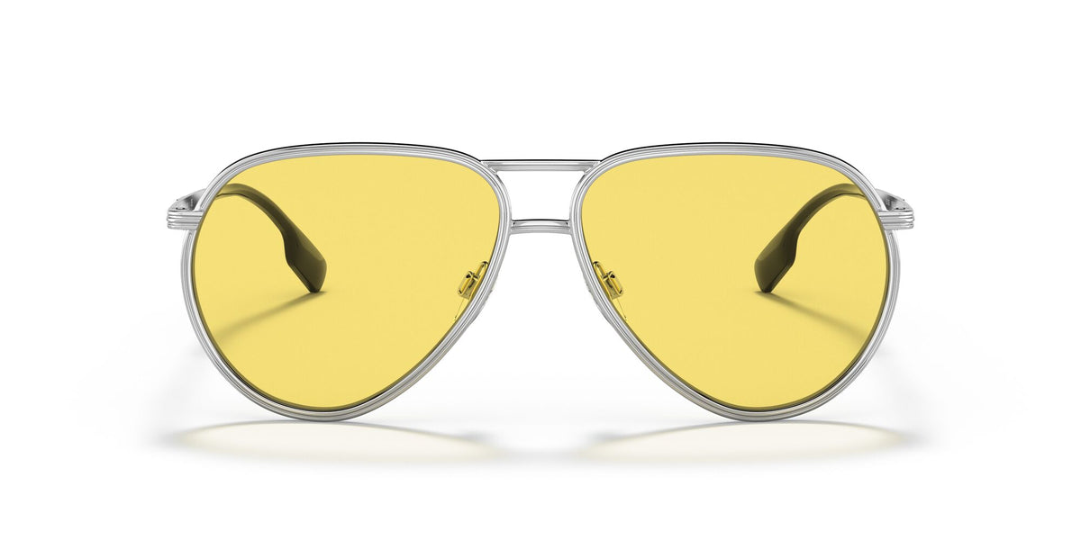 Burberry BE 3135 Silver / Yellow 59 / Plastic / Metal